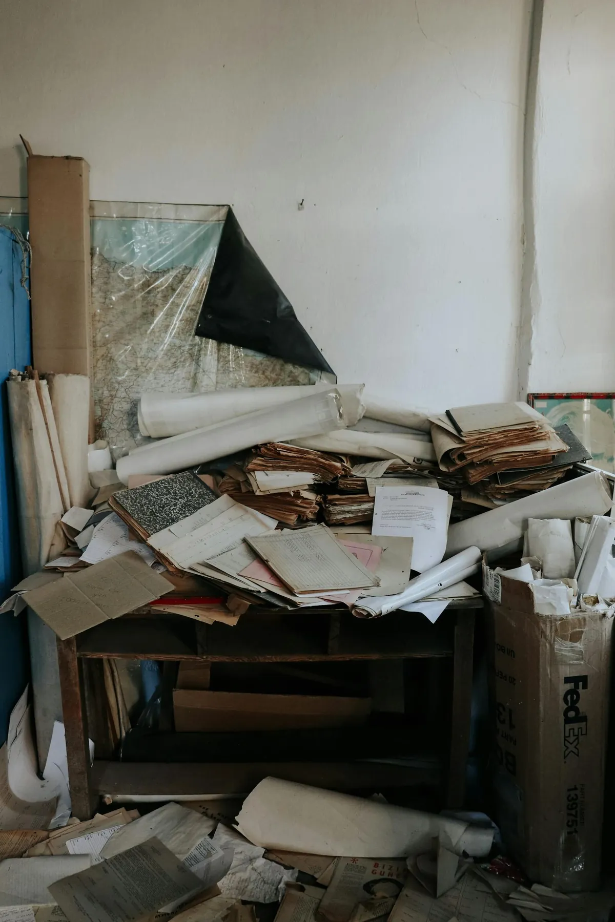 rejected cv pile recruiter desk